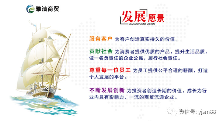 雅洁企业文化发展愿景